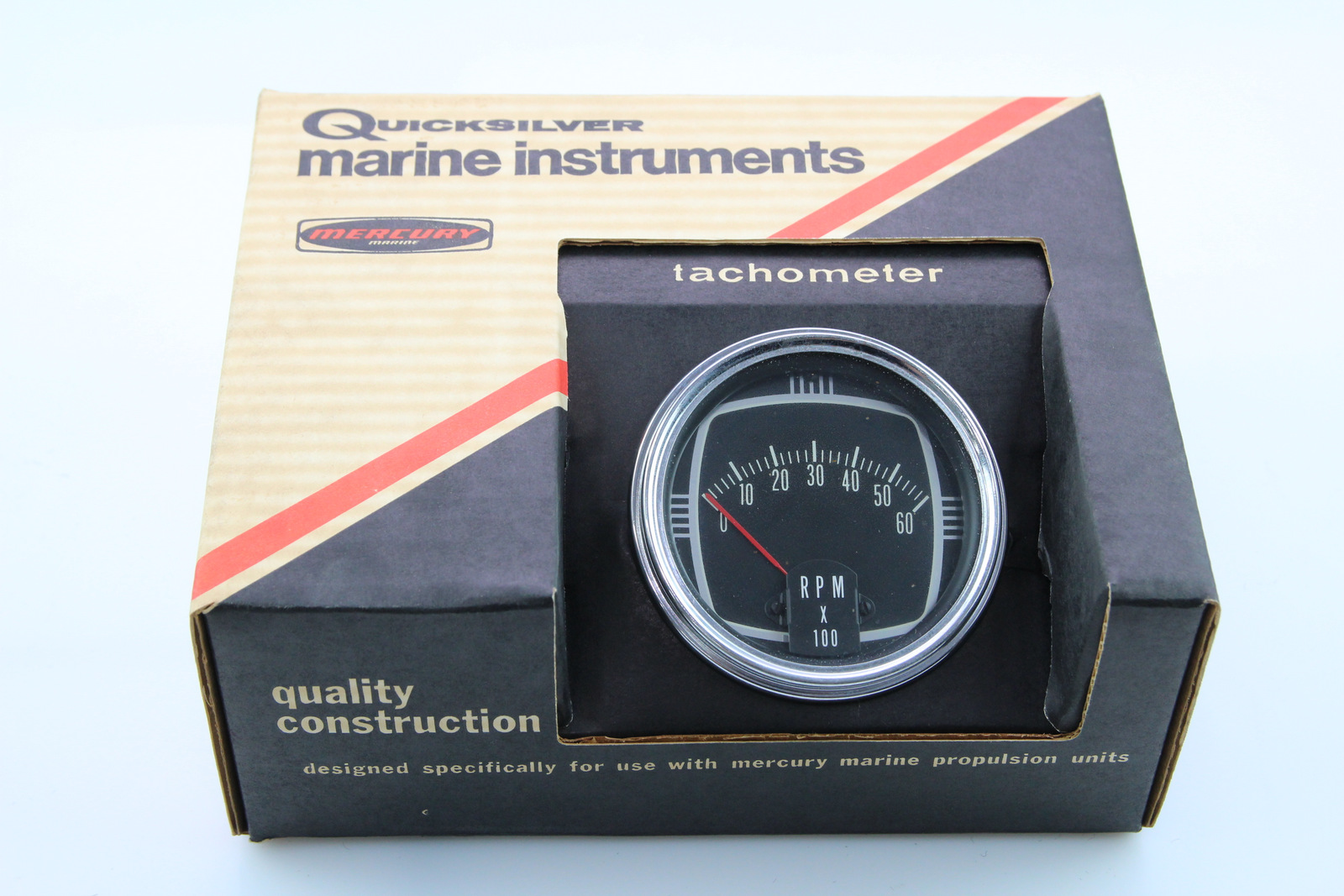 QUICKSILVER ( Marine instruments ) Mercury SmartCraft Tachometer RPM 0