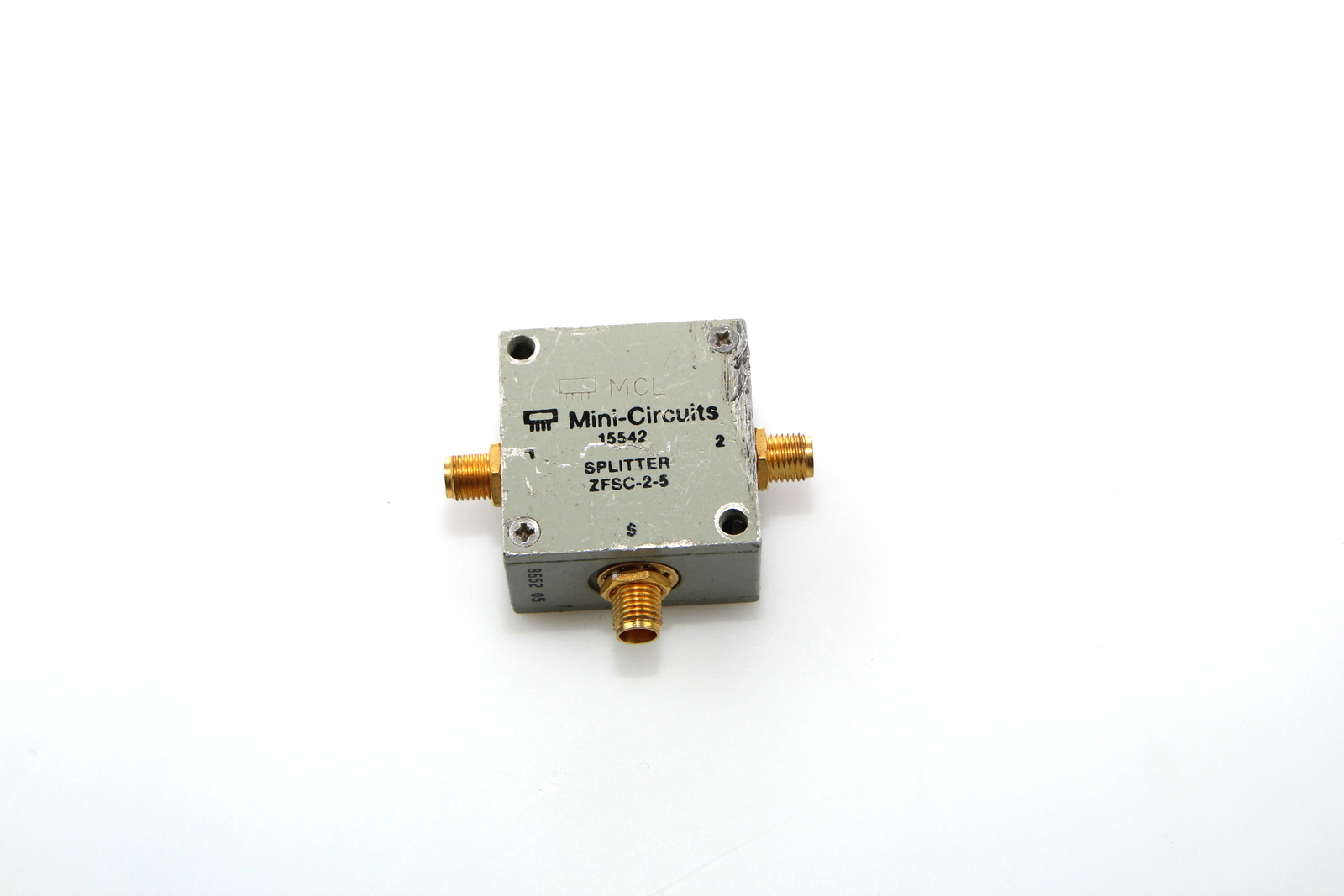 MiniCircuits RF Splitter / Power Combiner ZFSC-2-5 BNC 2-Way 10Hz to 1 ...